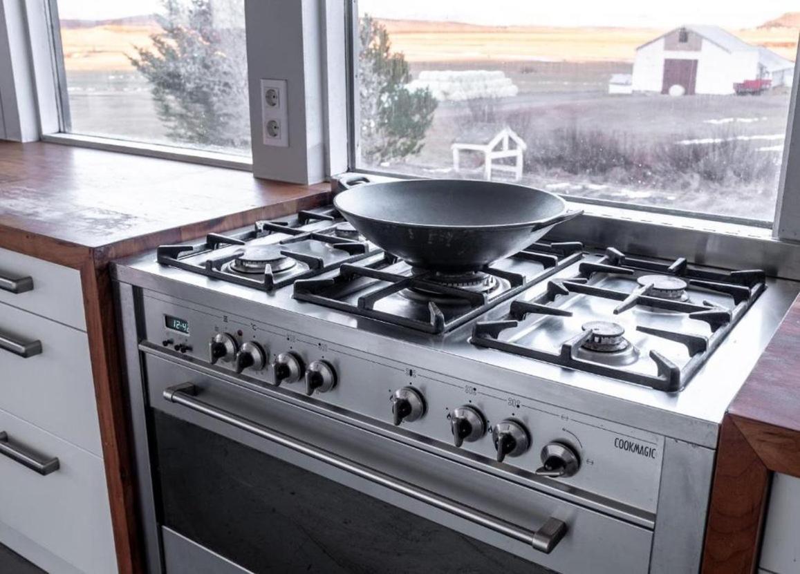 Arngrimslundur Cottages フルージル エクステリア 写真