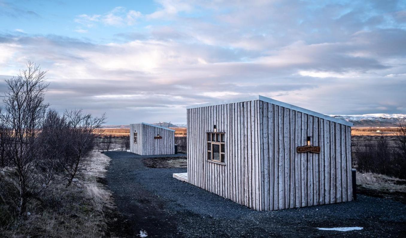 Arngrimslundur Cottages フルージル エクステリア 写真