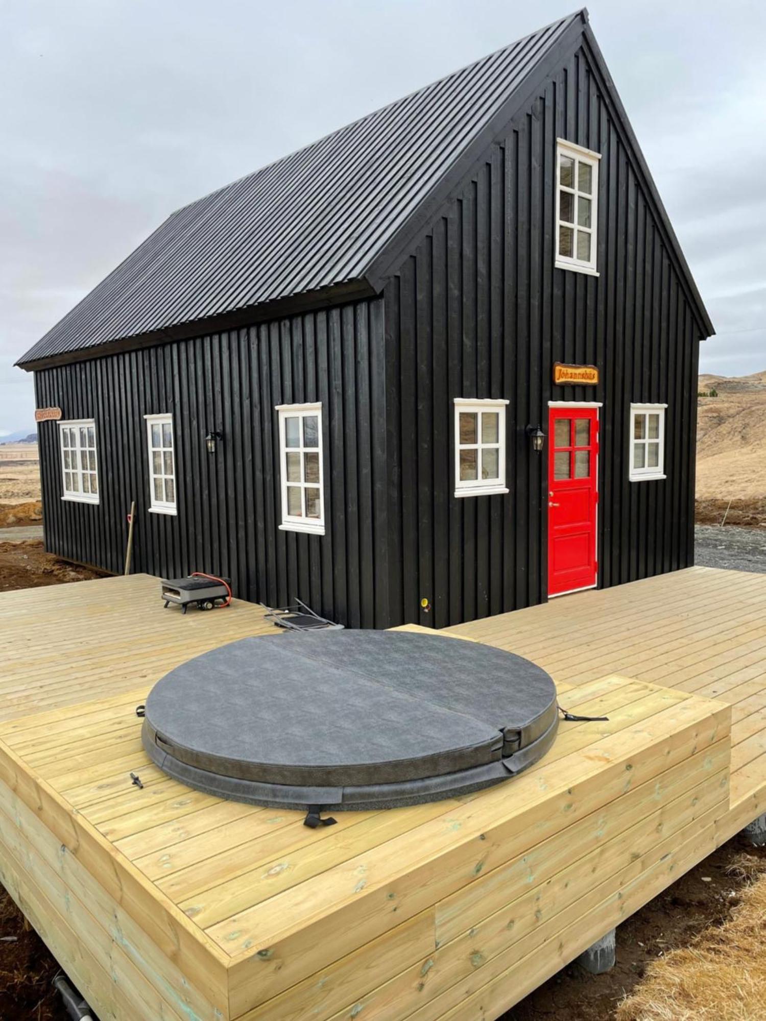 Arngrimslundur Cottages フルージル エクステリア 写真