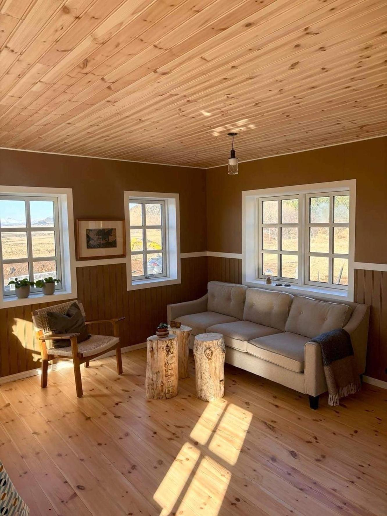 Arngrimslundur Cottages フルージル エクステリア 写真