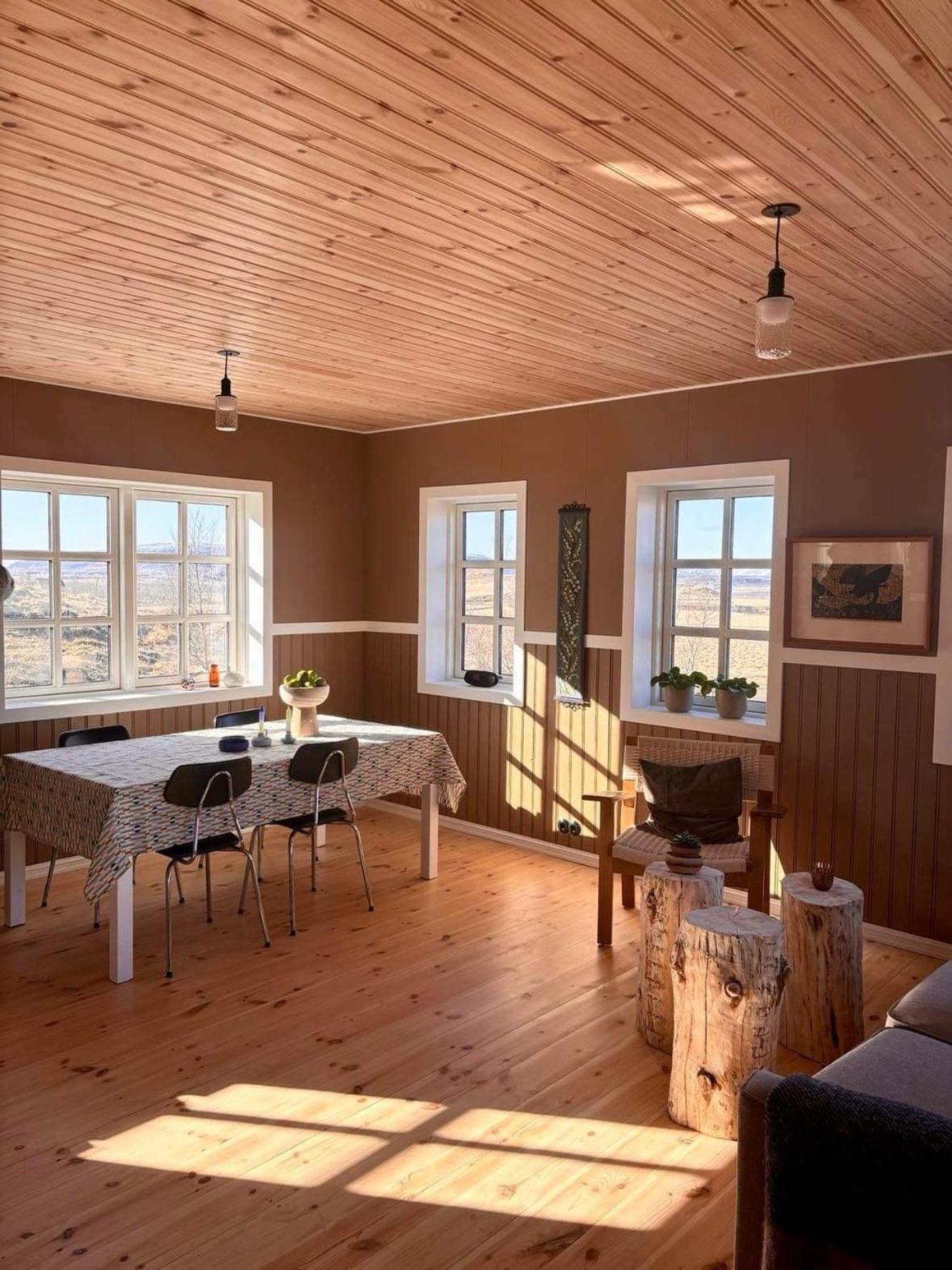 Arngrimslundur Cottages フルージル エクステリア 写真